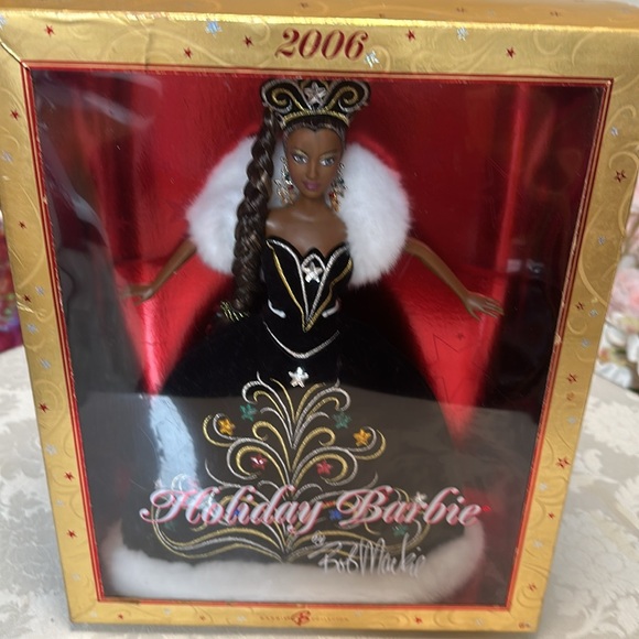 Holiday Barbie 2006, fashion designed by Bob Mackie. New. - Picture 7 of 9